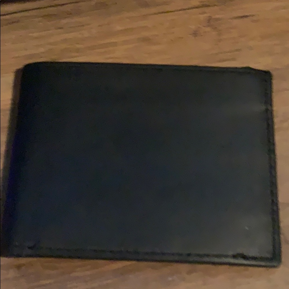 Real leather wallet never used
